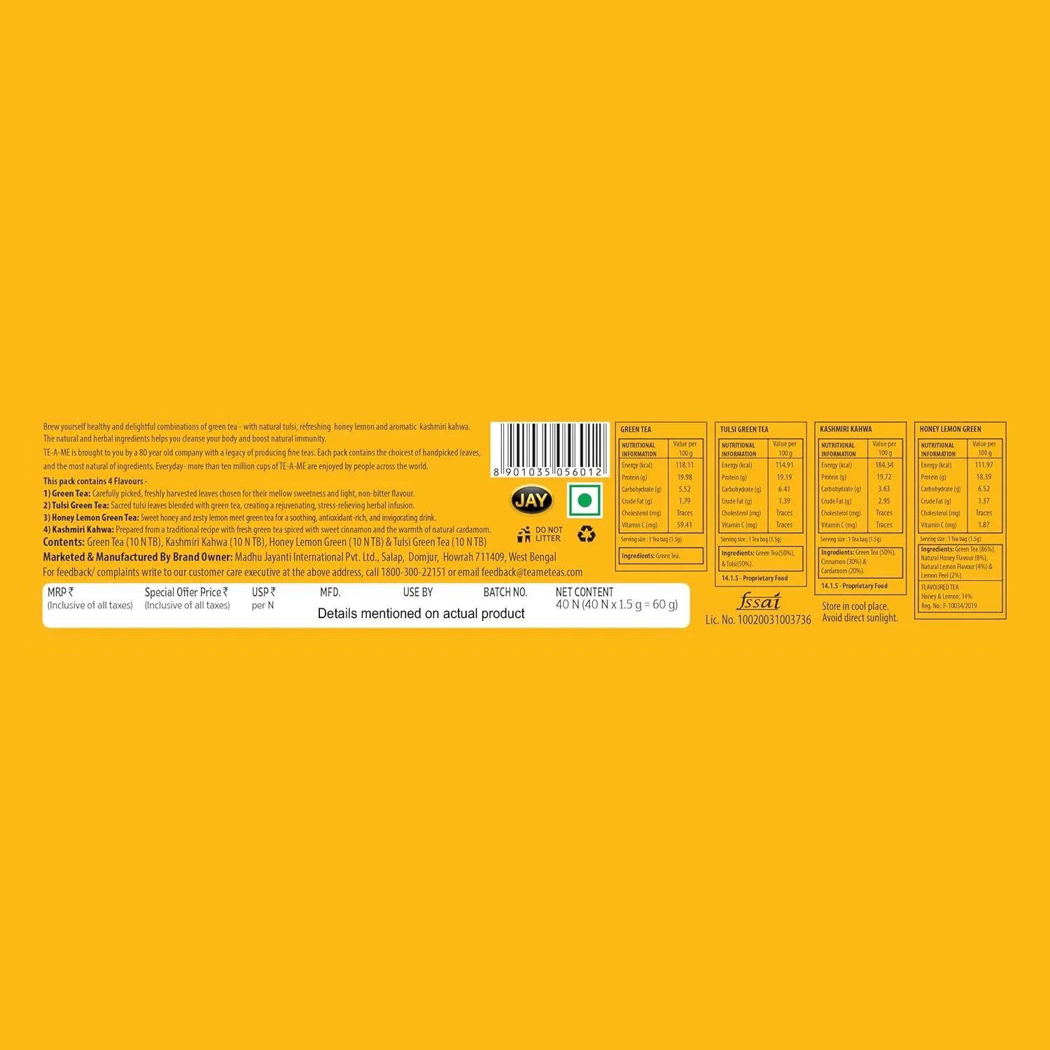 Assorted Green Teas - Image 5