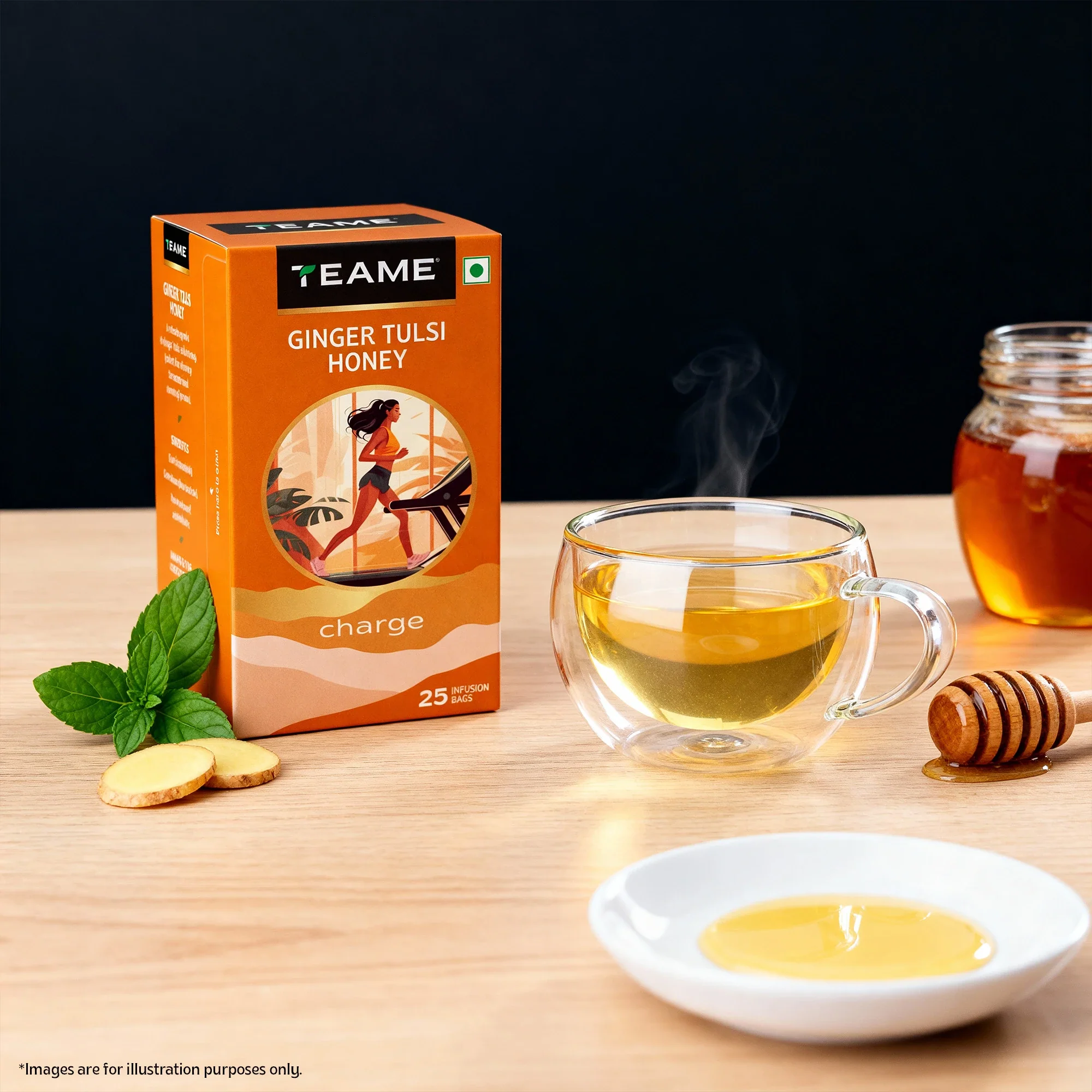 Ginger Tulsi Honey - Image 3