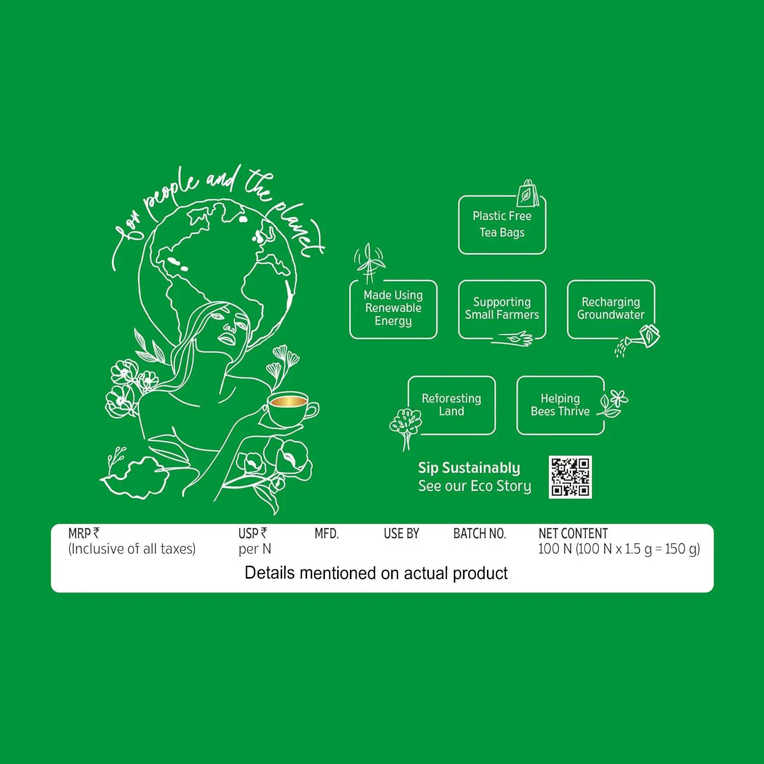 Green Tea 100 teabags - Image 5