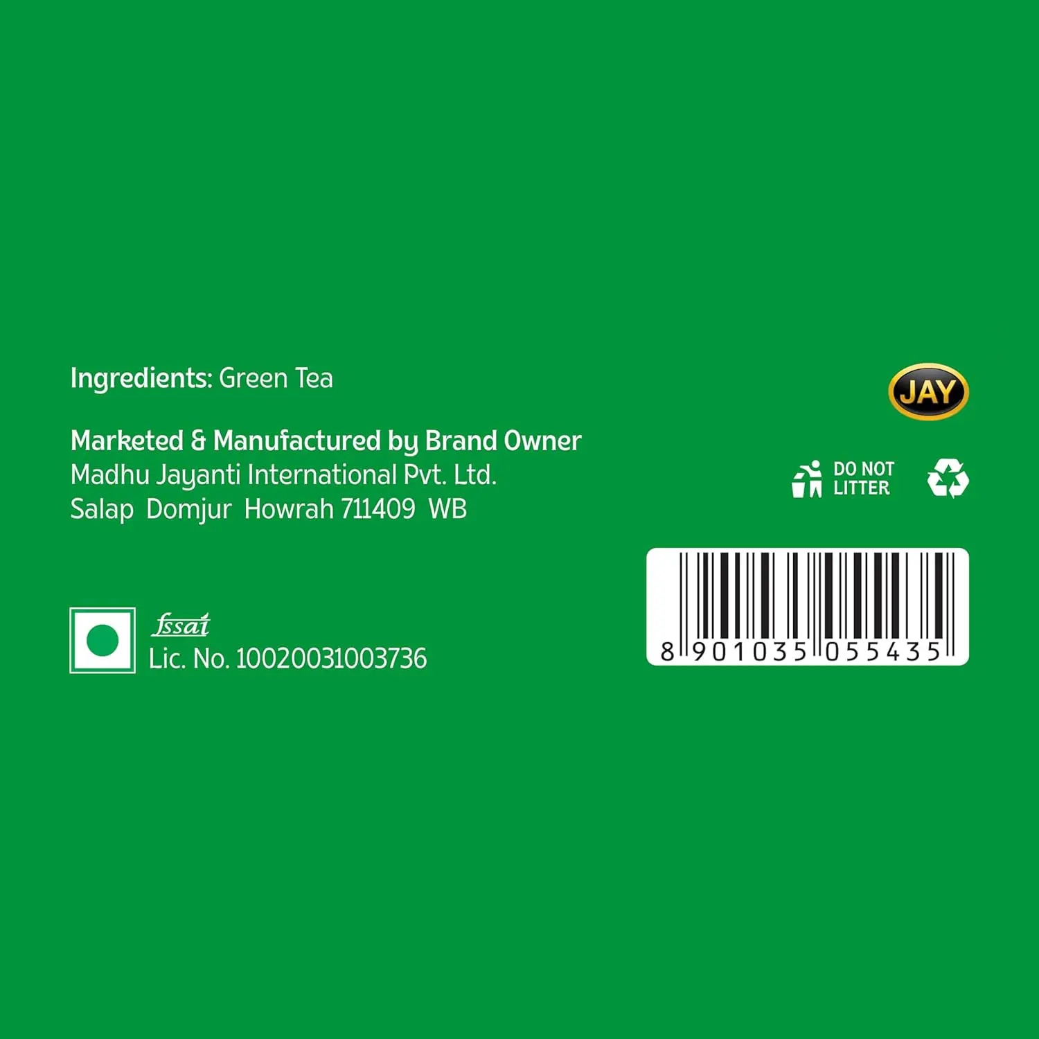 Green Tea 100 teabags - Image 7