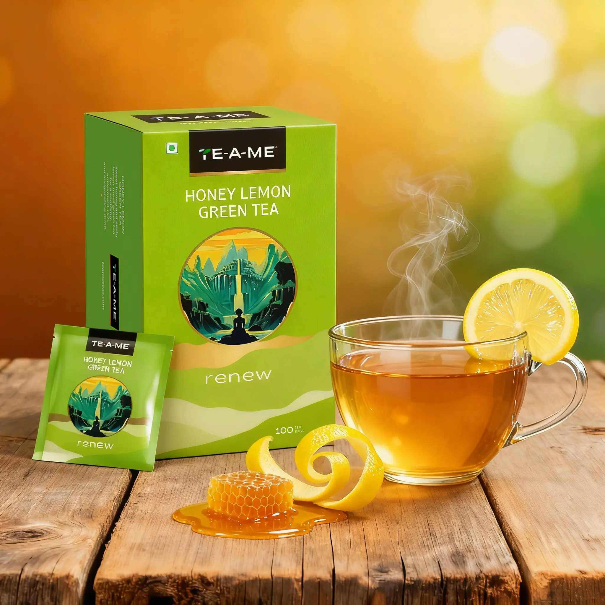 Honey Lemon Green Tea - Image 11