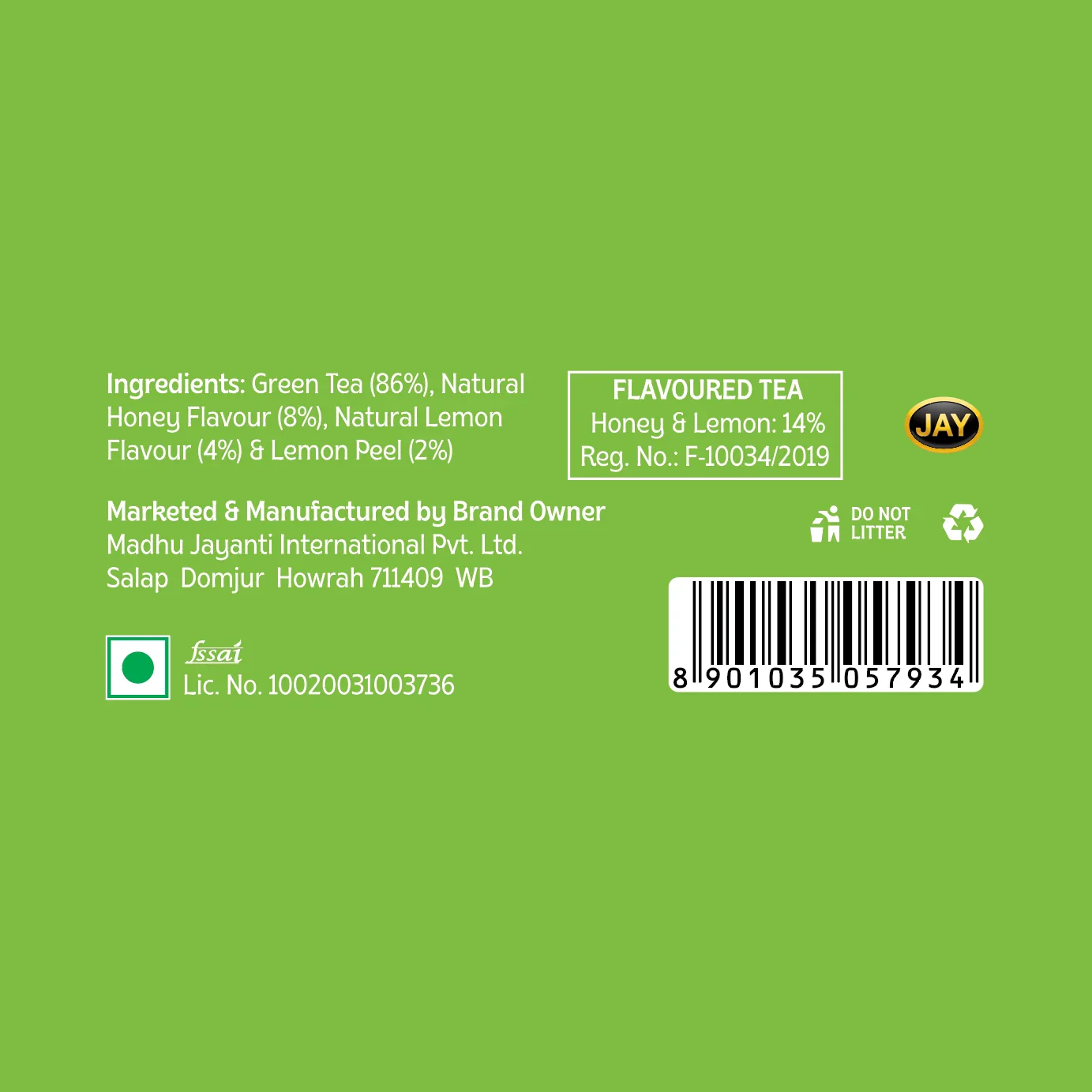 Honey Lemon Green Tea - Image 15