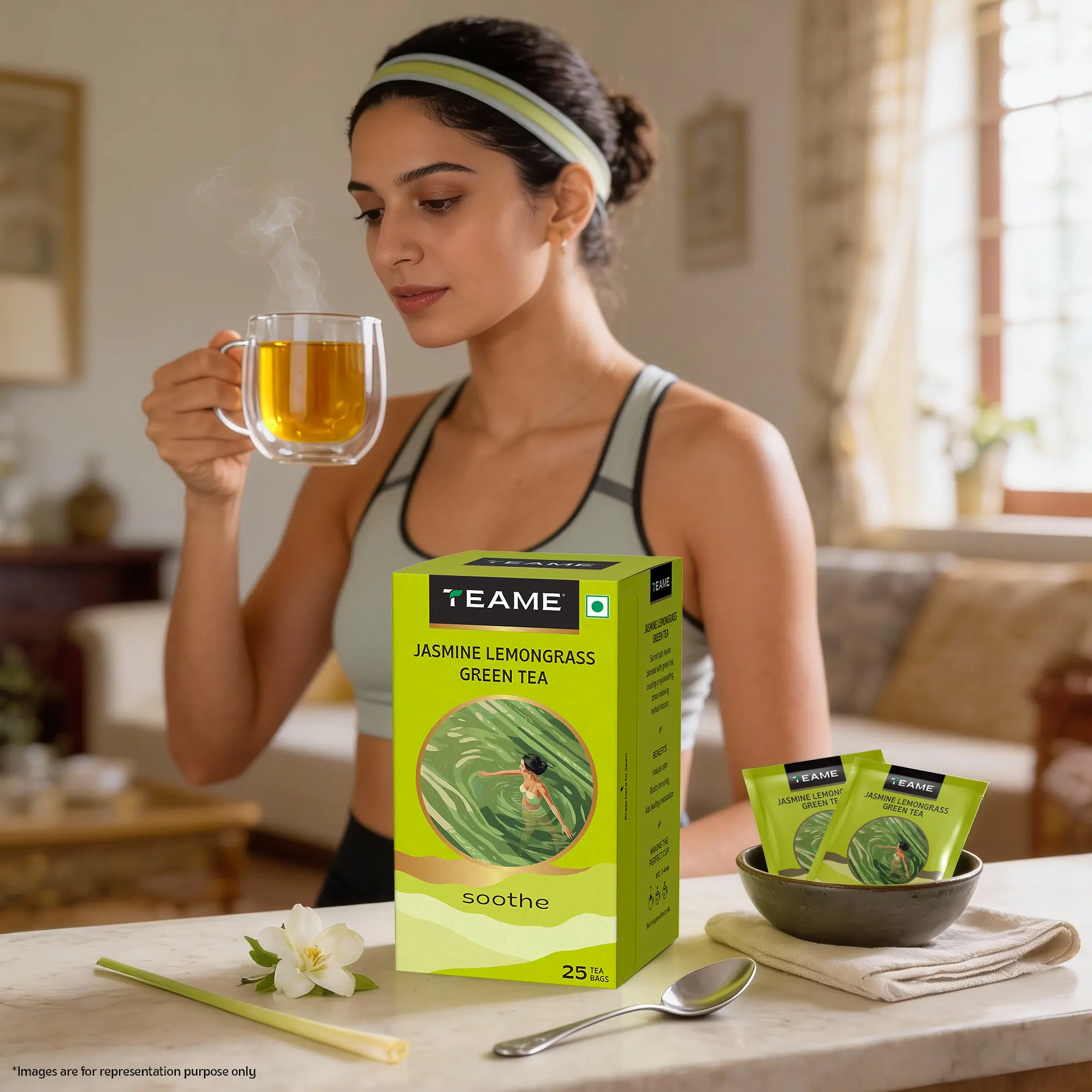 Jasmine Lemongrass Green Tea - Image 4