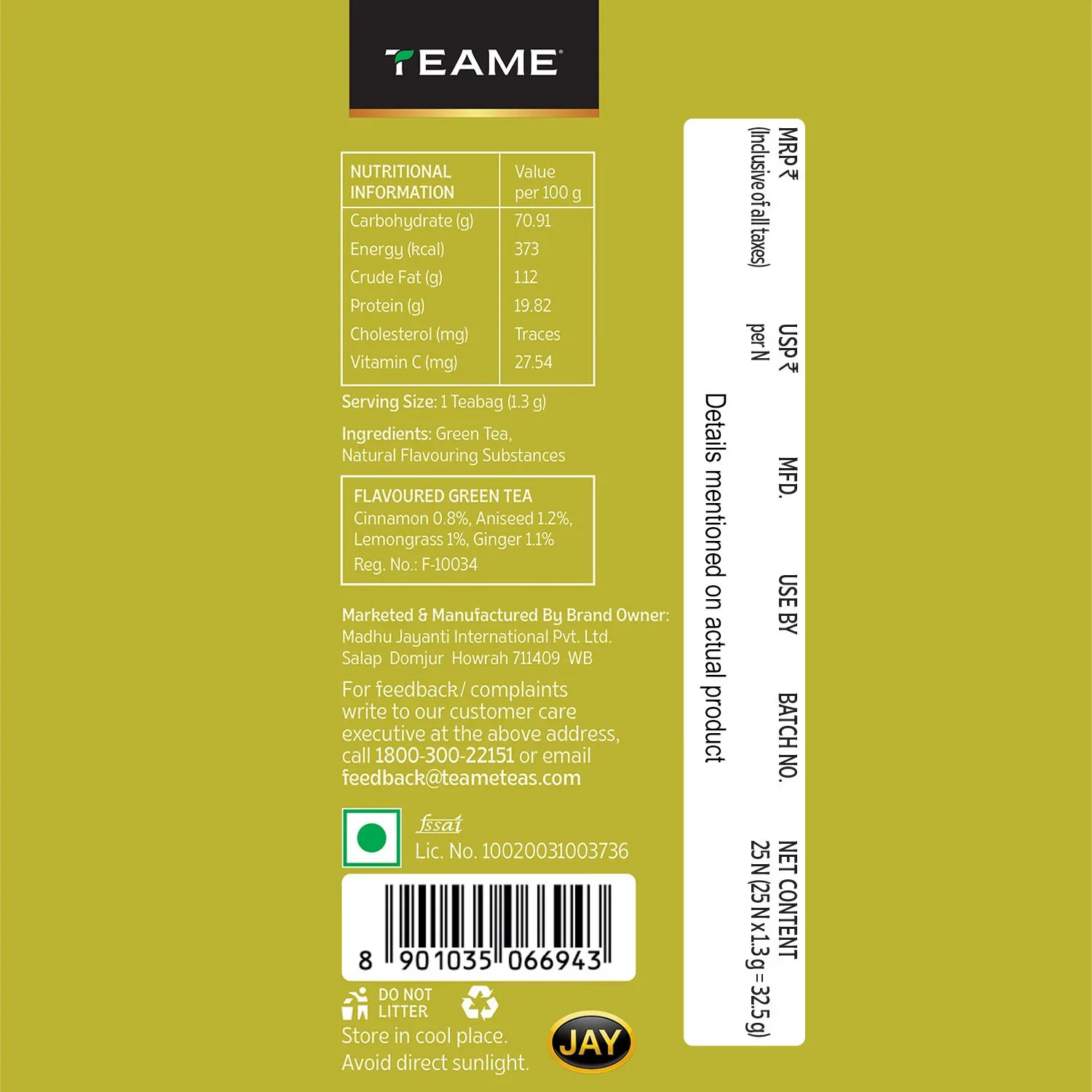 Lemongrass Ginger Green Tea - Image 5