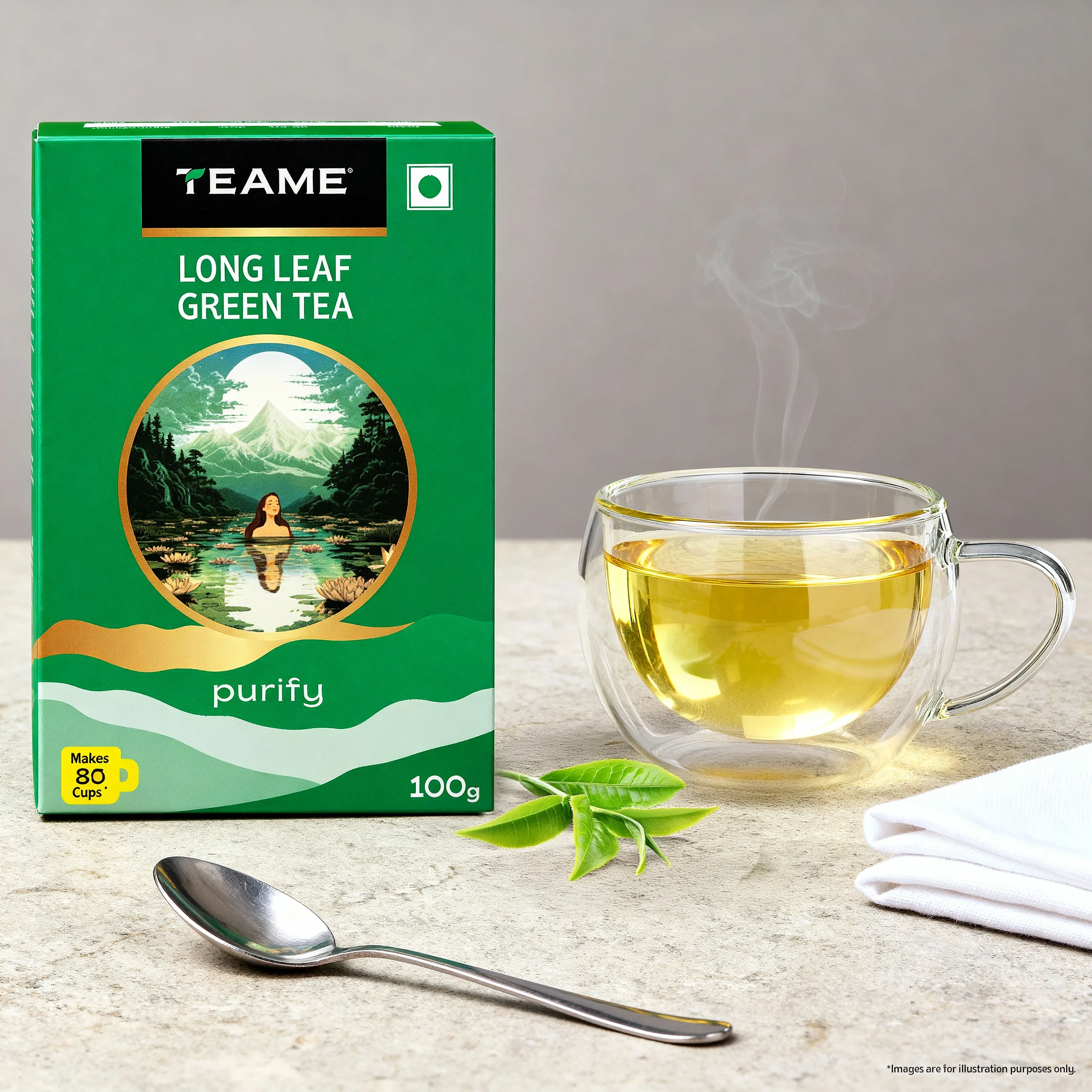 Long Leaf Green Tea - Image 3