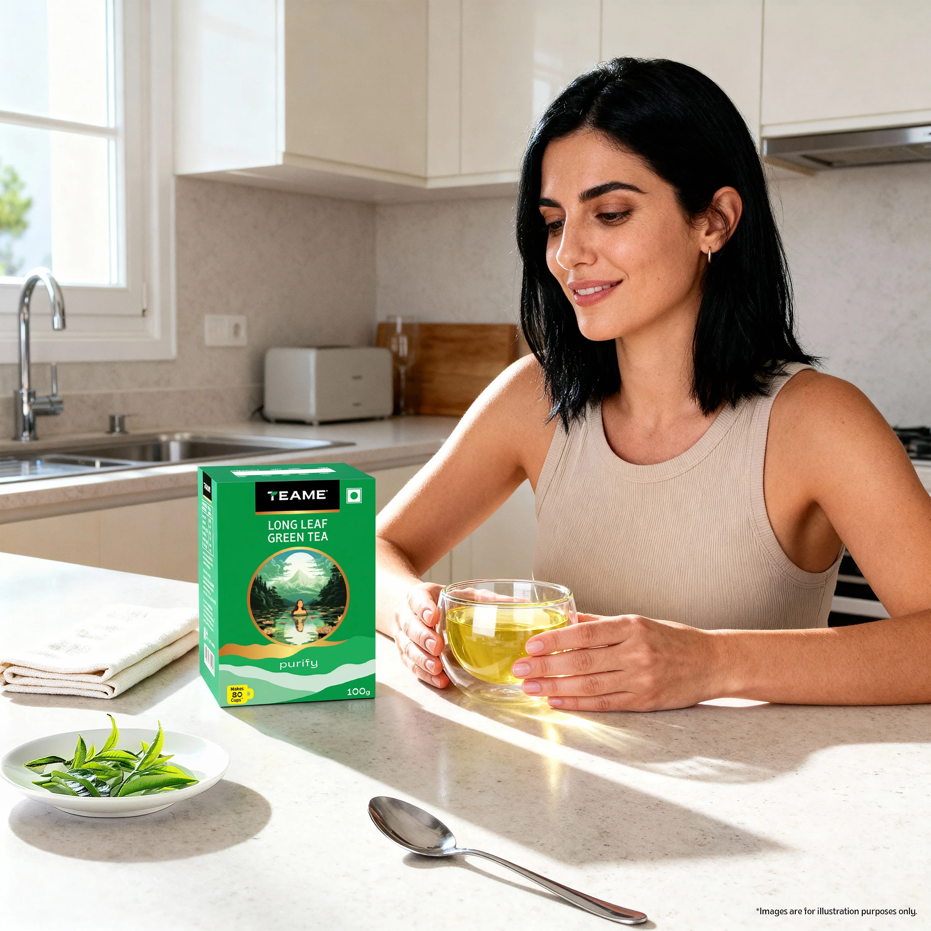 Long Leaf Green Tea - Image 5