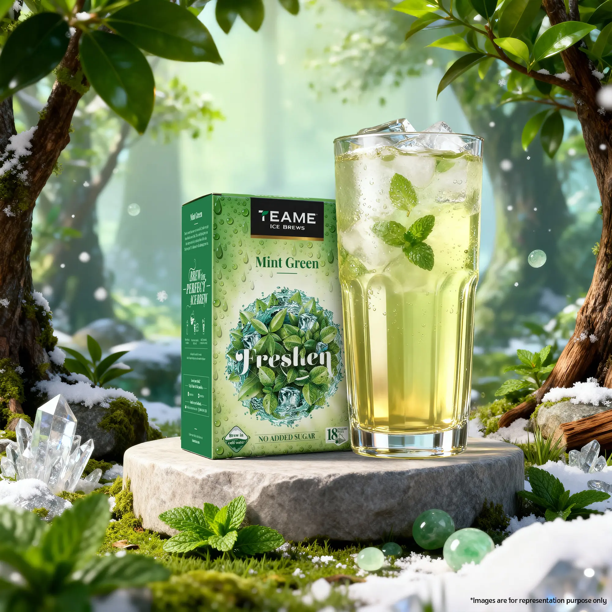 Mint Green Iced Tea - Image 3