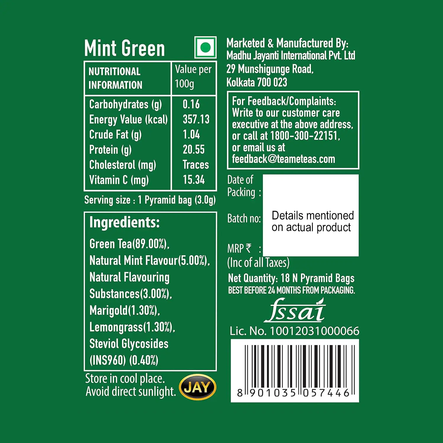 Mint Green Iced Tea - Image 6