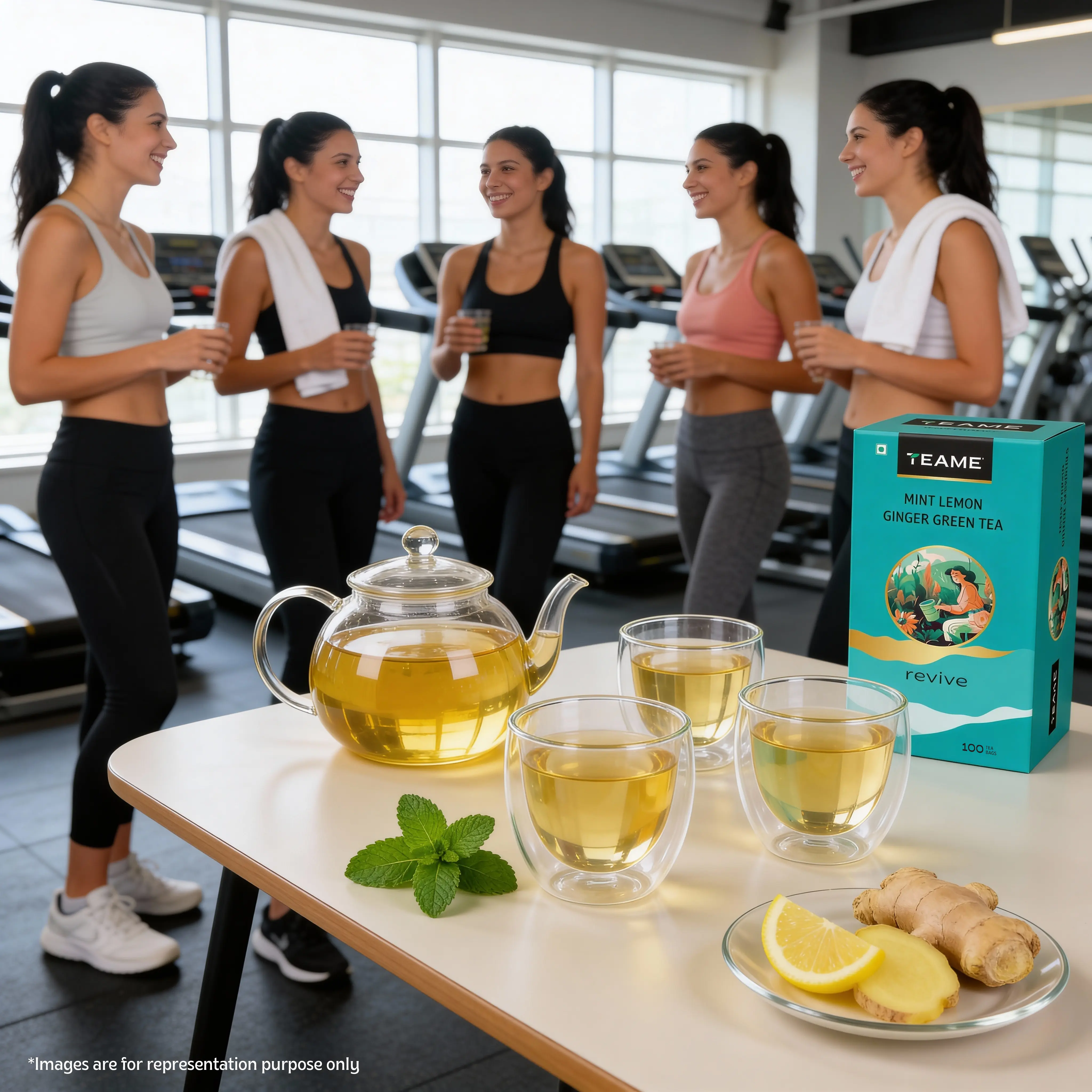 Mint Lemon Ginger Tea - Image 12