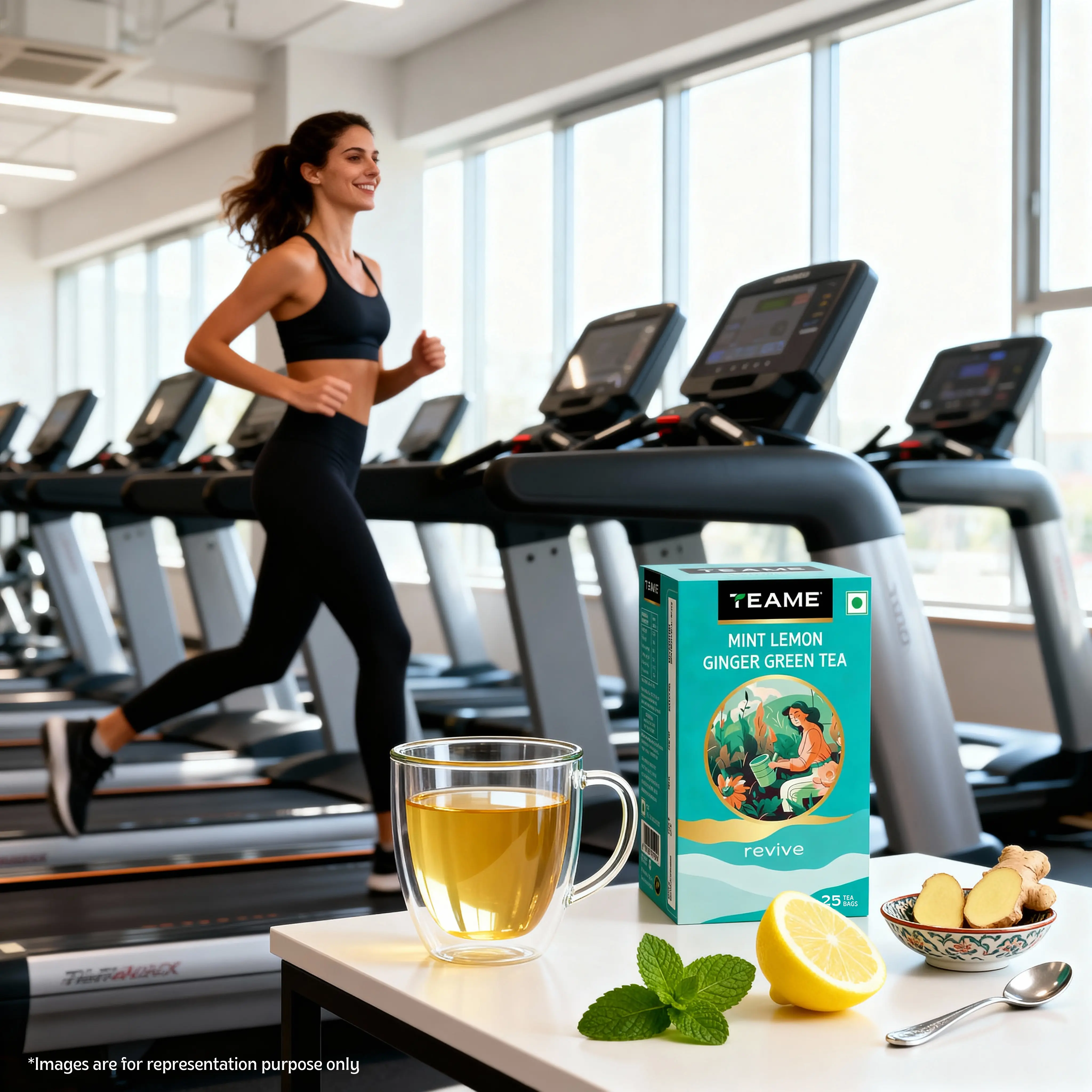 Mint Lemon Ginger Tea - Image 4