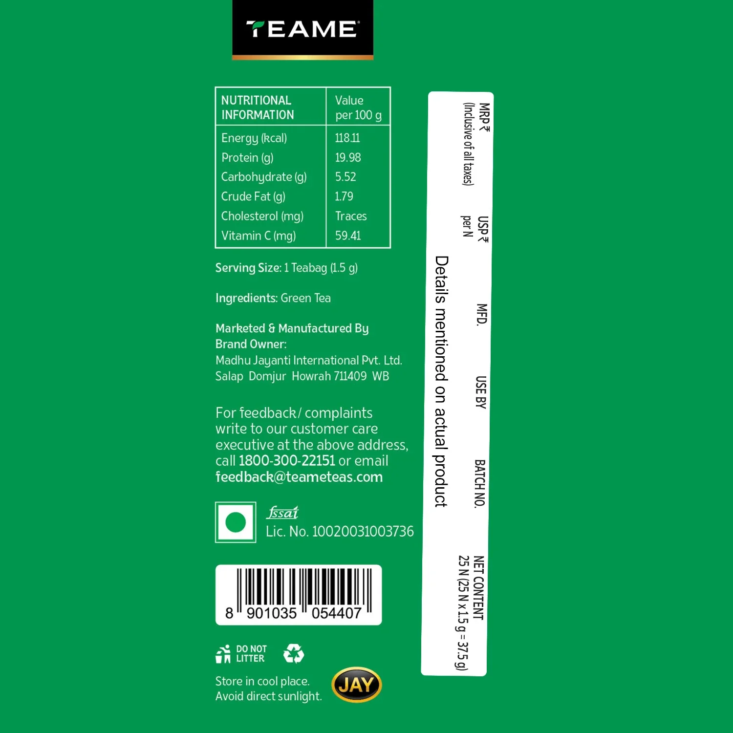 Natural Green Tea - Image 5