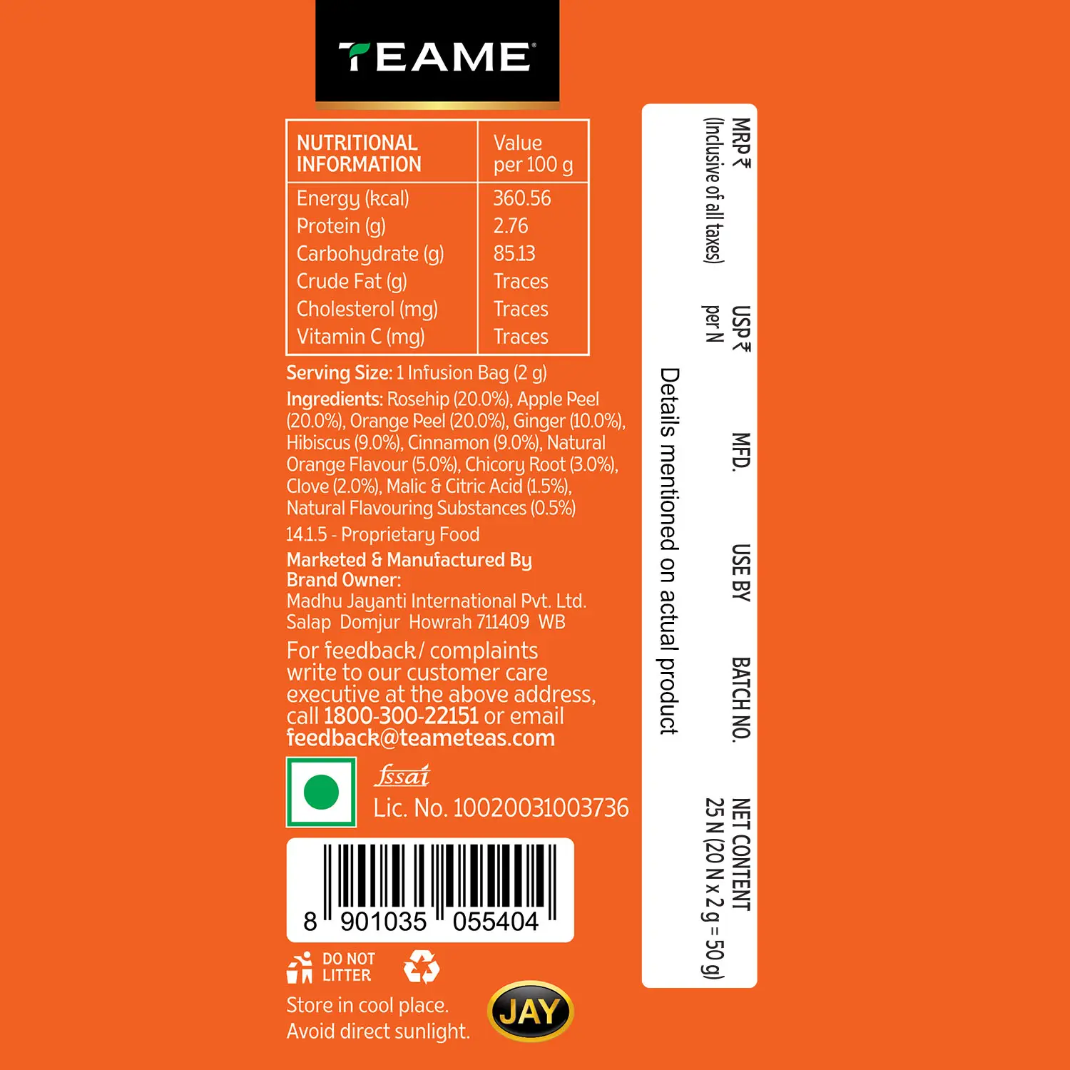 Orange Ginger  Infusion - Image 5