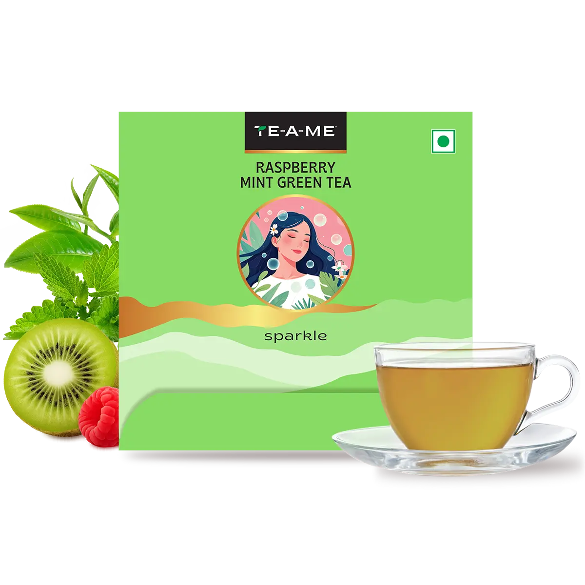 Raspberry Mint Green Tea - Image 14