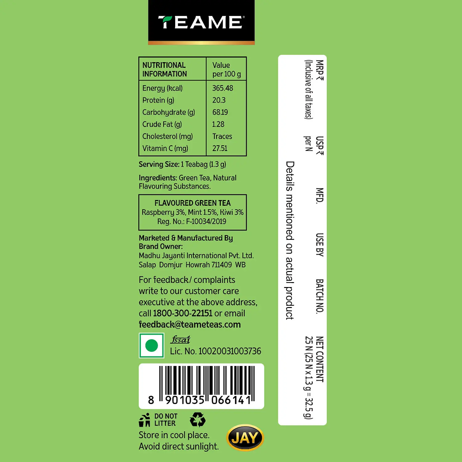 Raspberry Mint Green Tea - Image 5