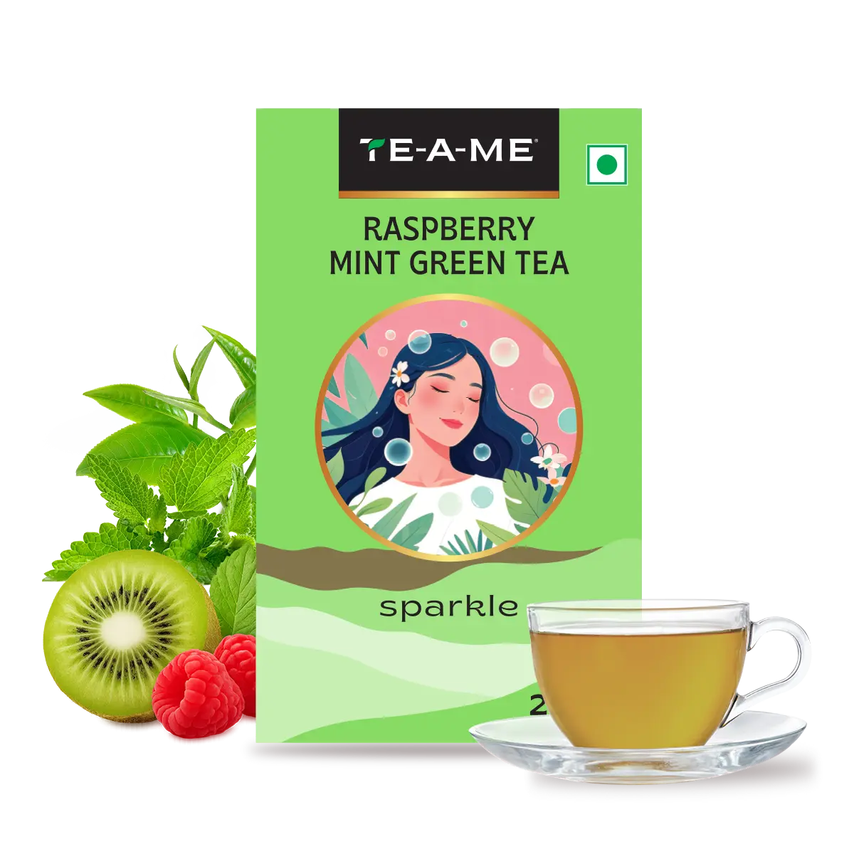 Raspberry Mint Green Tea - Image 6