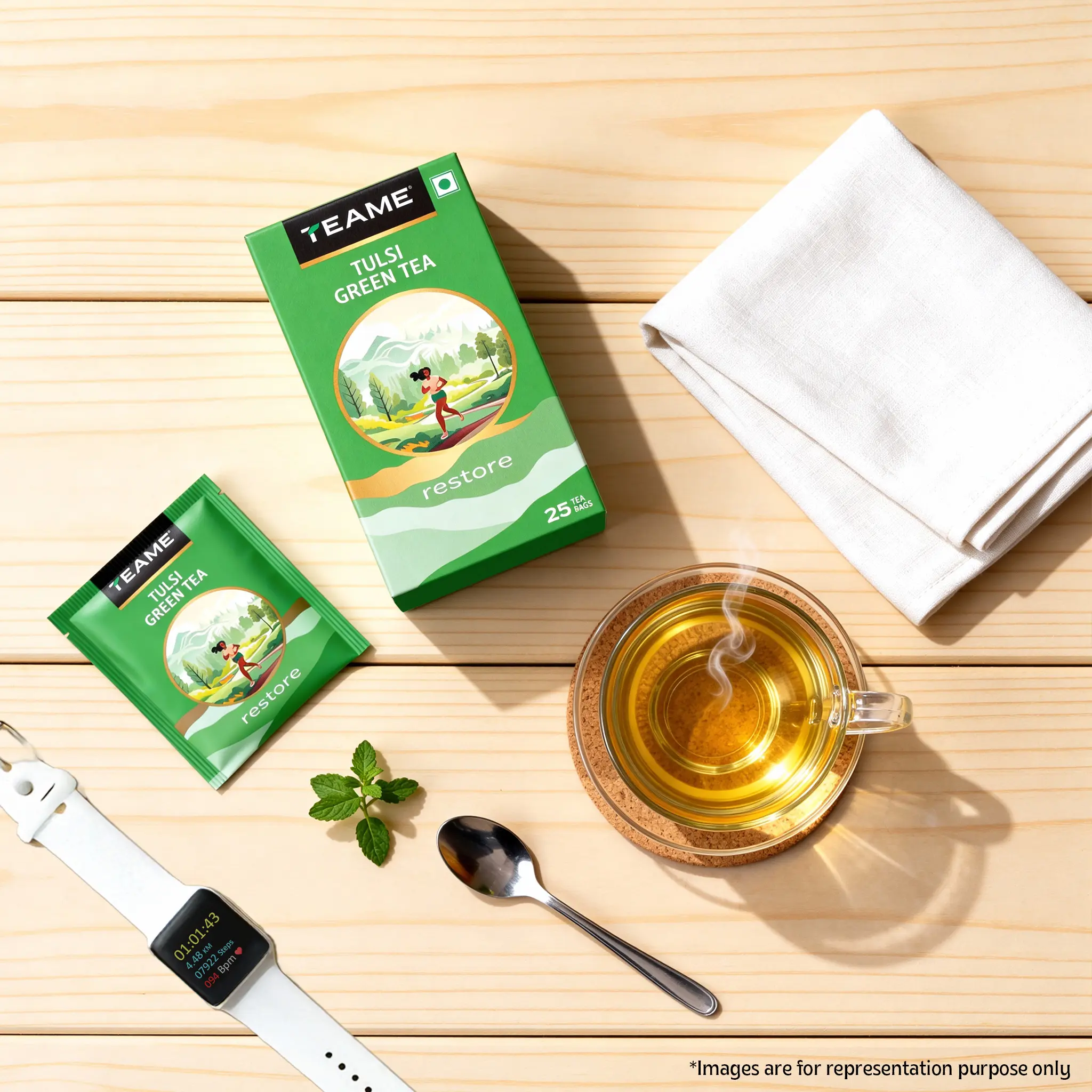 Tulsi Green Tea - Image 3